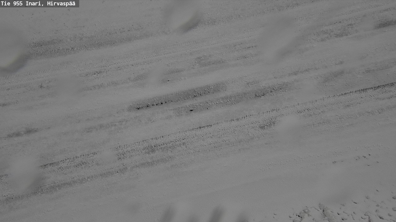 Weather Camera Image Väg 955 Enare, Hirvaspää, Inari, Lappi