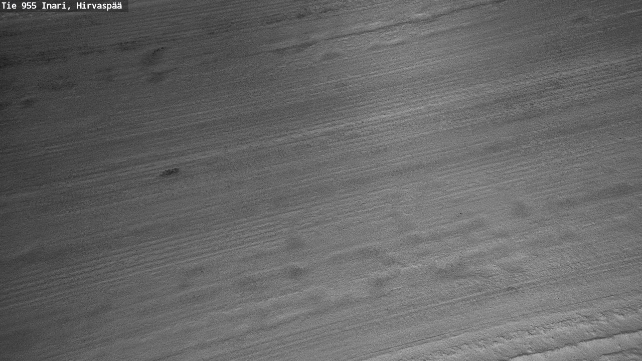 Weather Camera Image Road 955 Inari, Hirvaspää, Inari, Lappi
