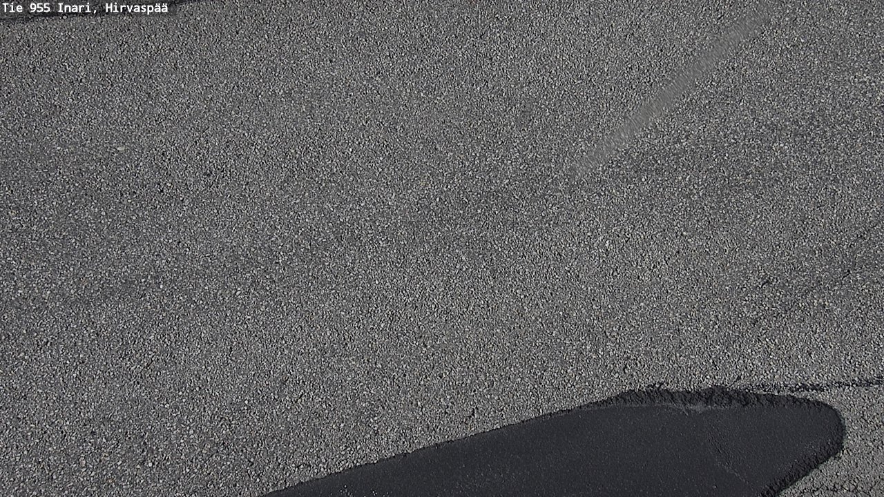 Weather Camera Image Väg 955 Enare, Hirvaspää, Inari, Lappi