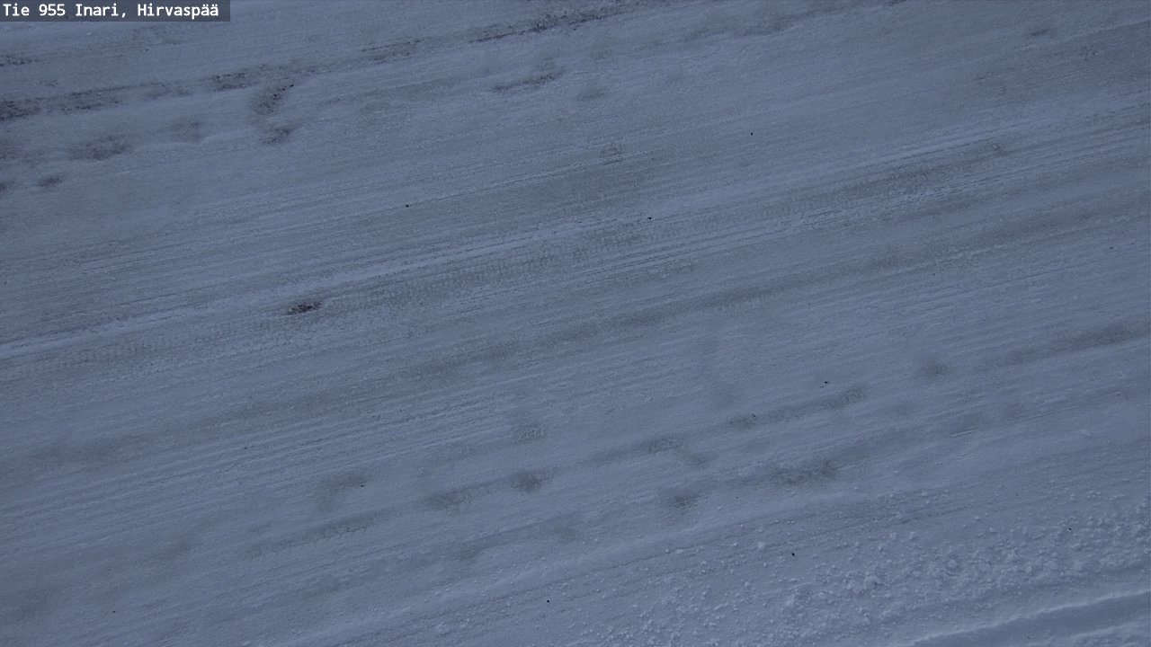 Kelikamerat Kuva Tie 955 Inari, Hirvaspää, Inari, Lappi