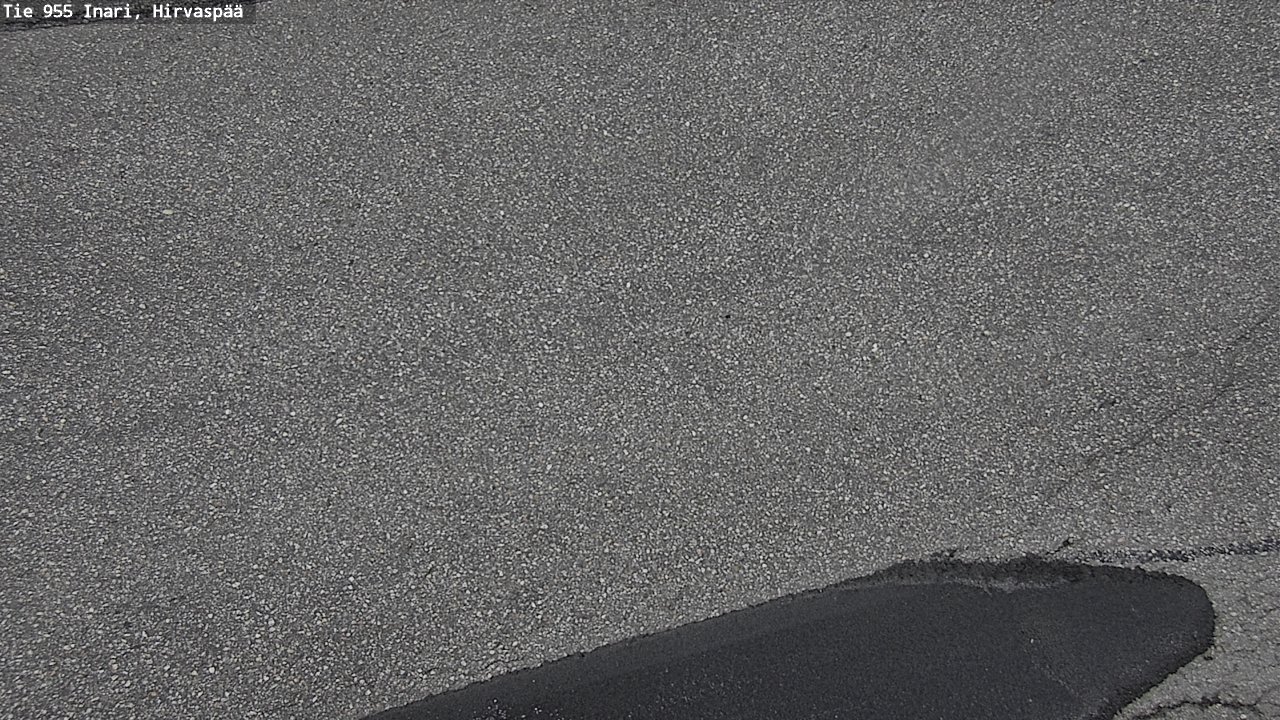 Weather Camera Image Väg 955 Enare, Hirvaspää, Inari, Lappi