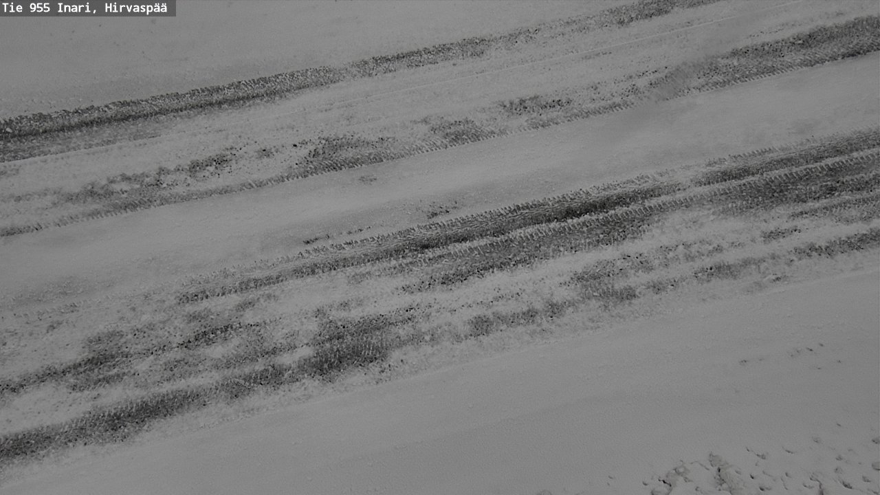 Weather Camera Image Väg 955 Enare, Hirvaspää, Inari, Lappi