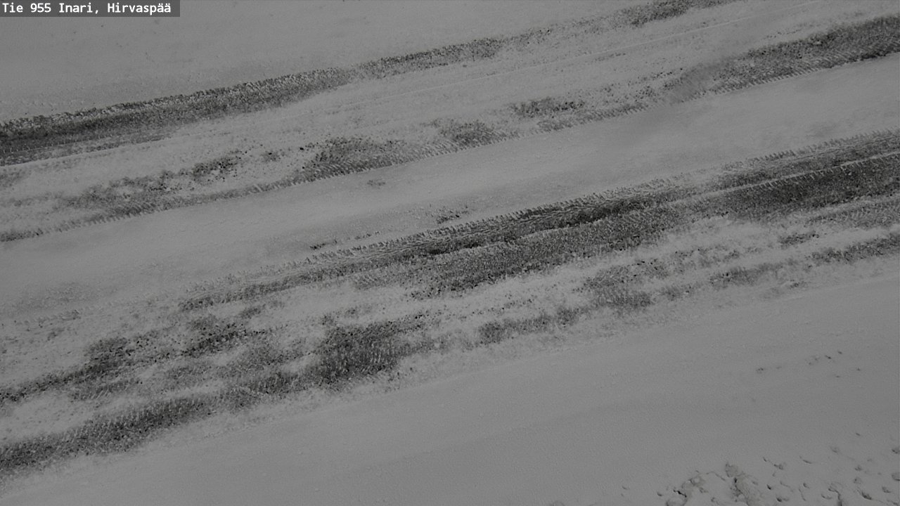 Weather Camera Image Väg 955 Enare, Hirvaspää, Inari, Lappi