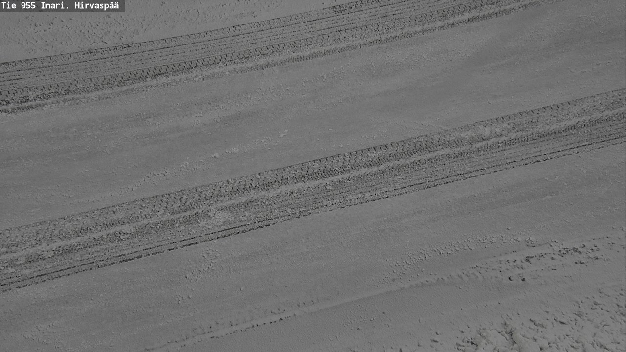 Kelikamerat Kuva Tie 955 Inari, Hirvaspää, Inari, Lappi