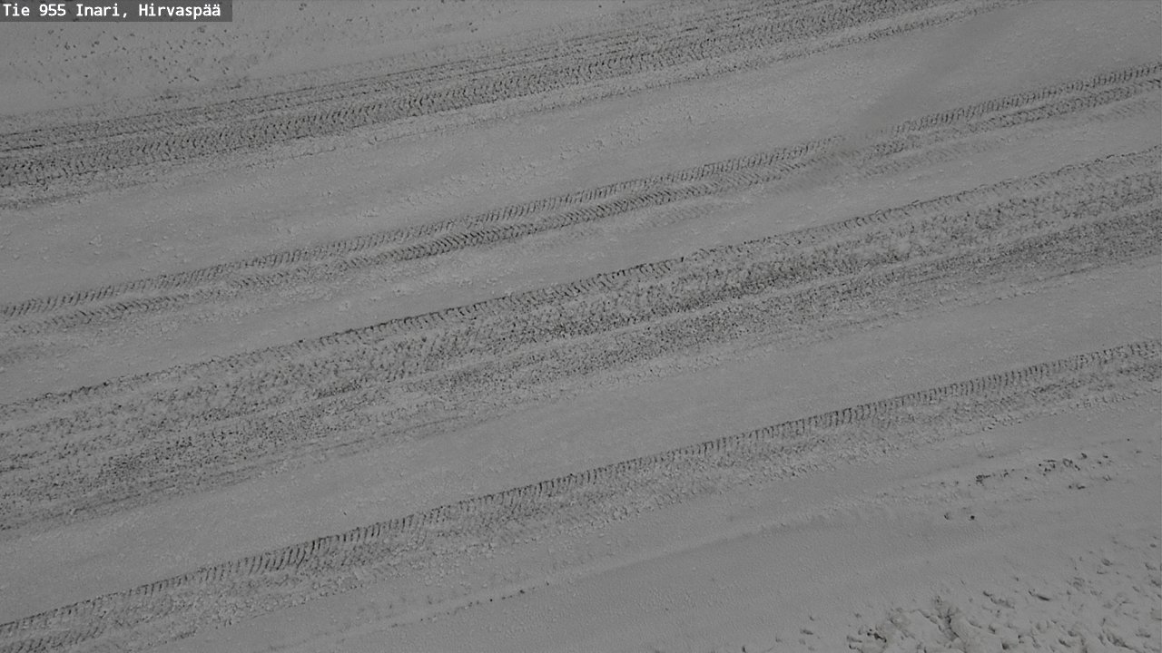 Kelikamerat Kuva Tie 955 Inari, Hirvaspää, Inari, Lappi