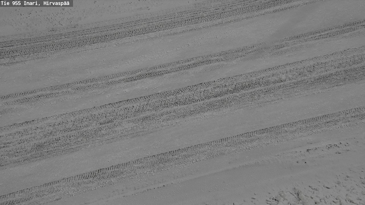 Kelikamerat Kuva Tie 955 Inari, Hirvaspää, Inari, Lappi