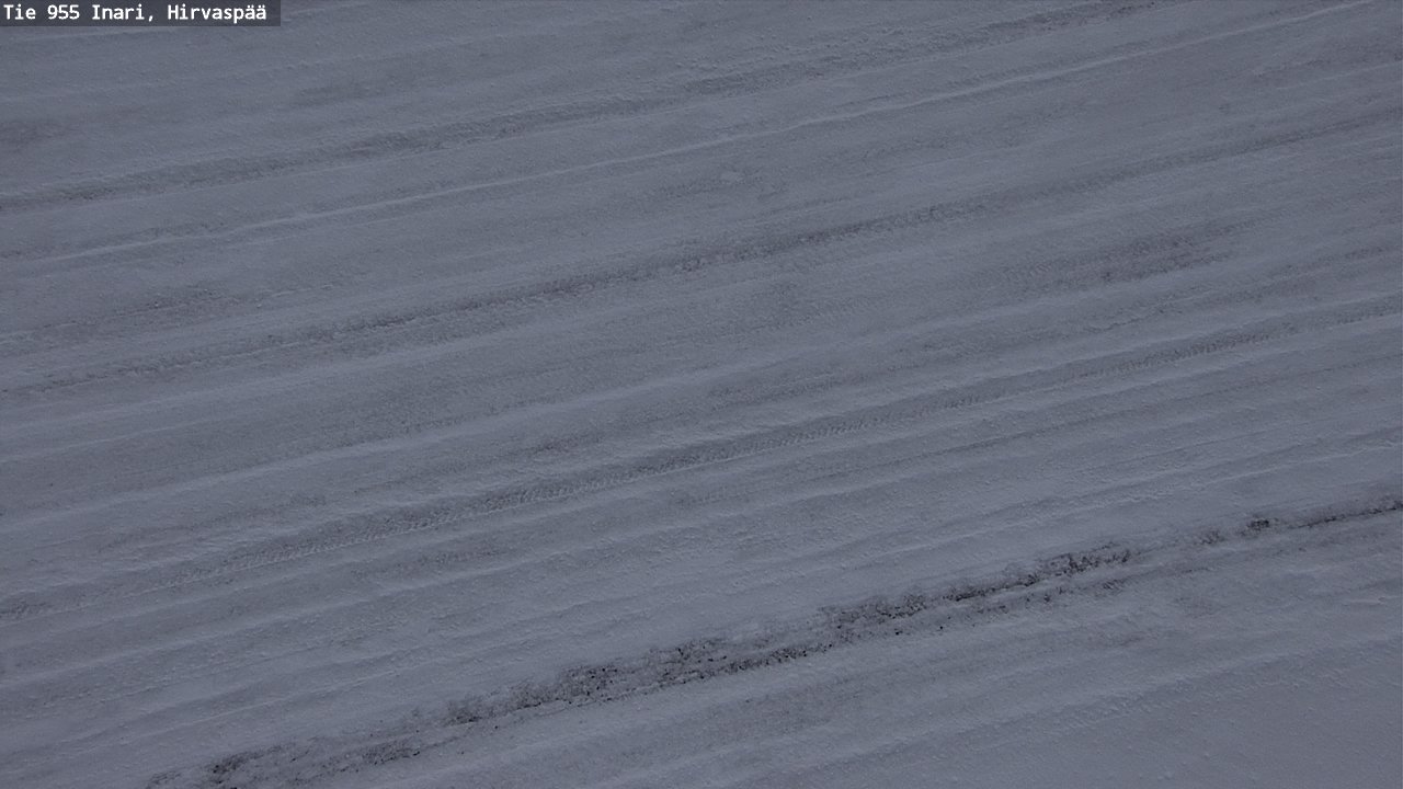Weather Camera Image Väg 955 Enare, Hirvaspää, Inari, Lappi