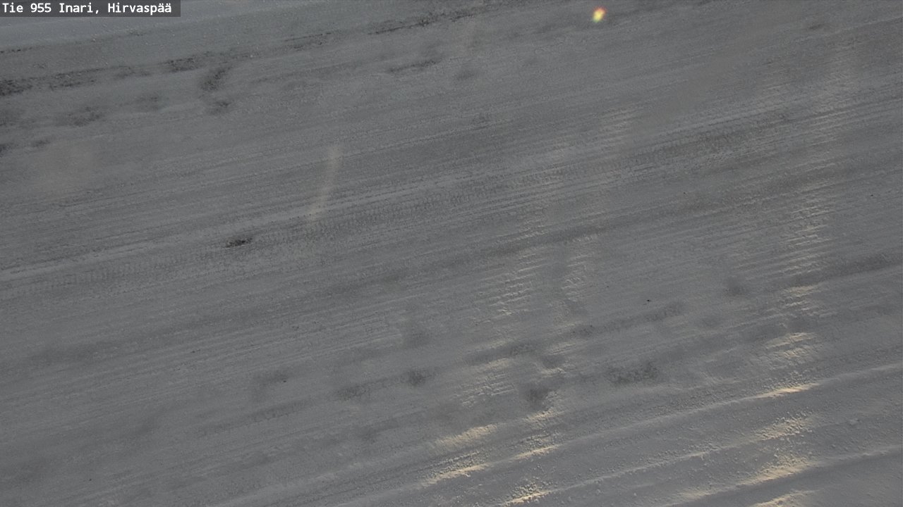 Kelikamerat Kuva Tie 955 Inari, Hirvaspää, Inari, Lappi