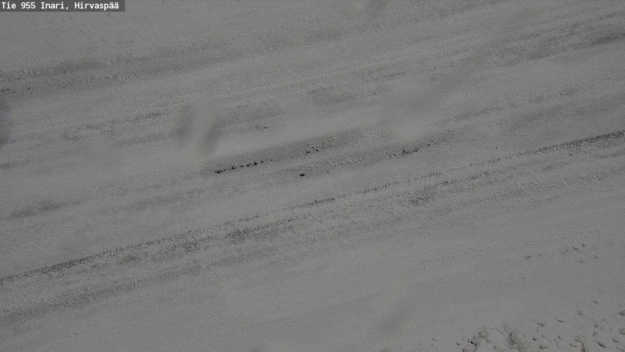 Weather Camera Image Väg 955 Enare, Hirvaspää, Inari, Lappi