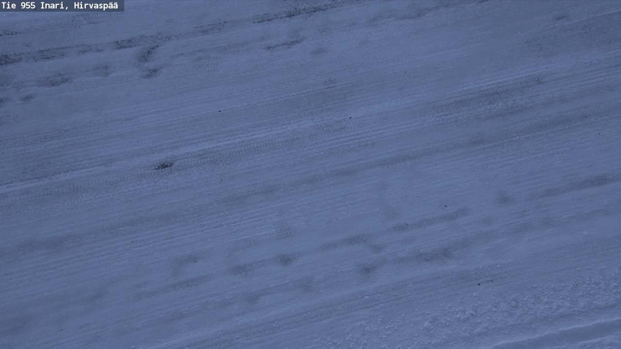 Kelikamerat Kuva Tie 955 Inari, Hirvaspää, Inari, Lappi