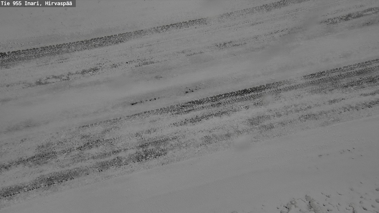Weather Camera Image Väg 955 Enare, Hirvaspää, Inari, Lappi