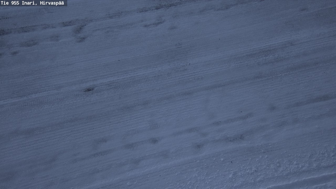 Kelikamerat Kuva Tie 955 Inari, Hirvaspää, Inari, Lappi