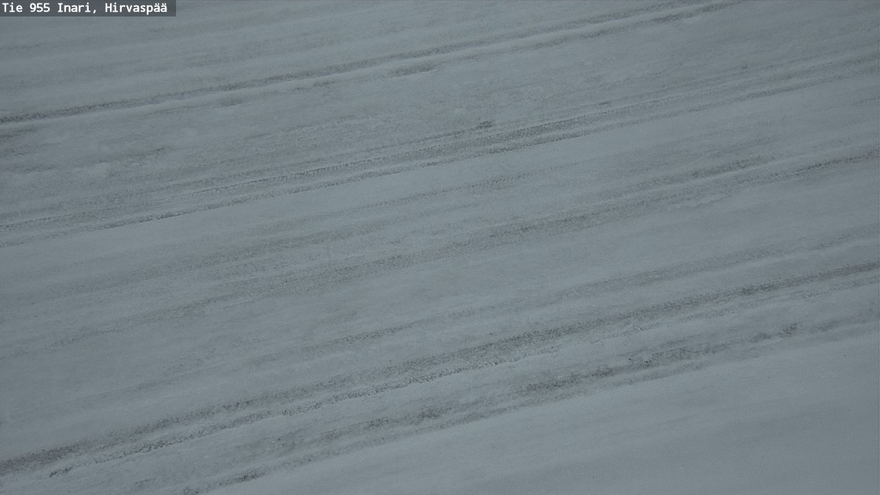 Kelikamerat Kuva Tie 955 Inari, Hirvaspää, Inari, Lappi