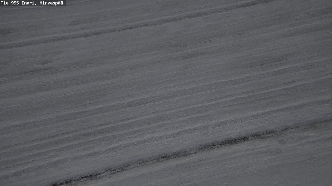 Weather Camera Image Väg 955 Enare, Hirvaspää, Inari, Lappi