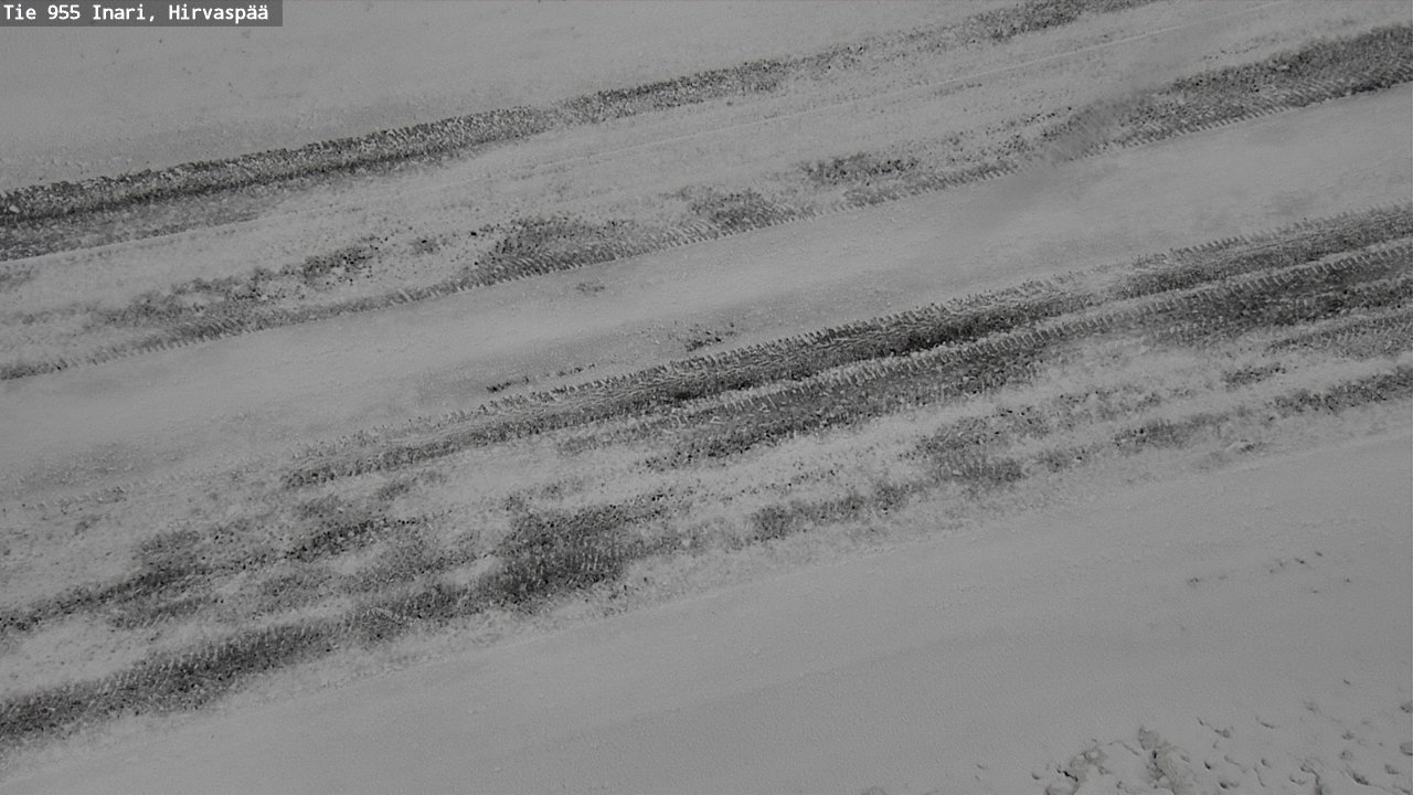 Weather Camera Image Väg 955 Enare, Hirvaspää, Inari, Lappi
