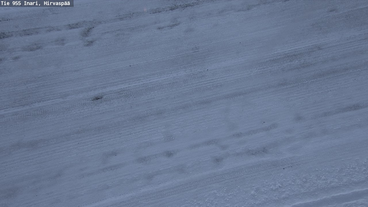 Kelikamerat Kuva Tie 955 Inari, Hirvaspää, Inari, Lappi