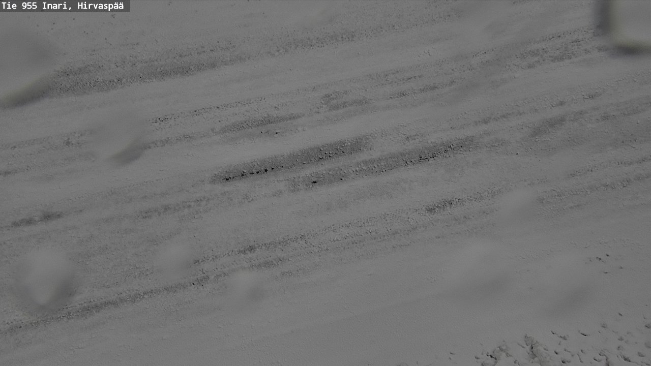 Weather Camera Image Väg 955 Enare, Hirvaspää, Inari, Lappi