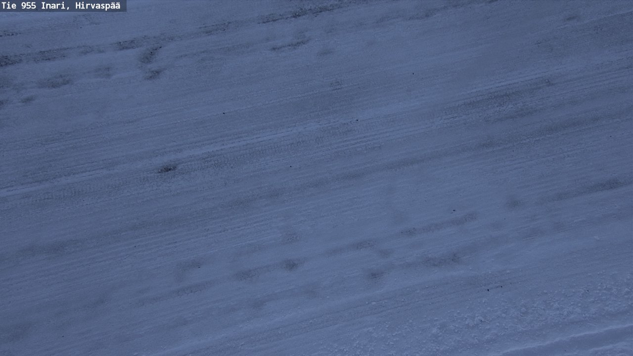 Kelikamerat Kuva Tie 955 Inari, Hirvaspää, Inari, Lappi