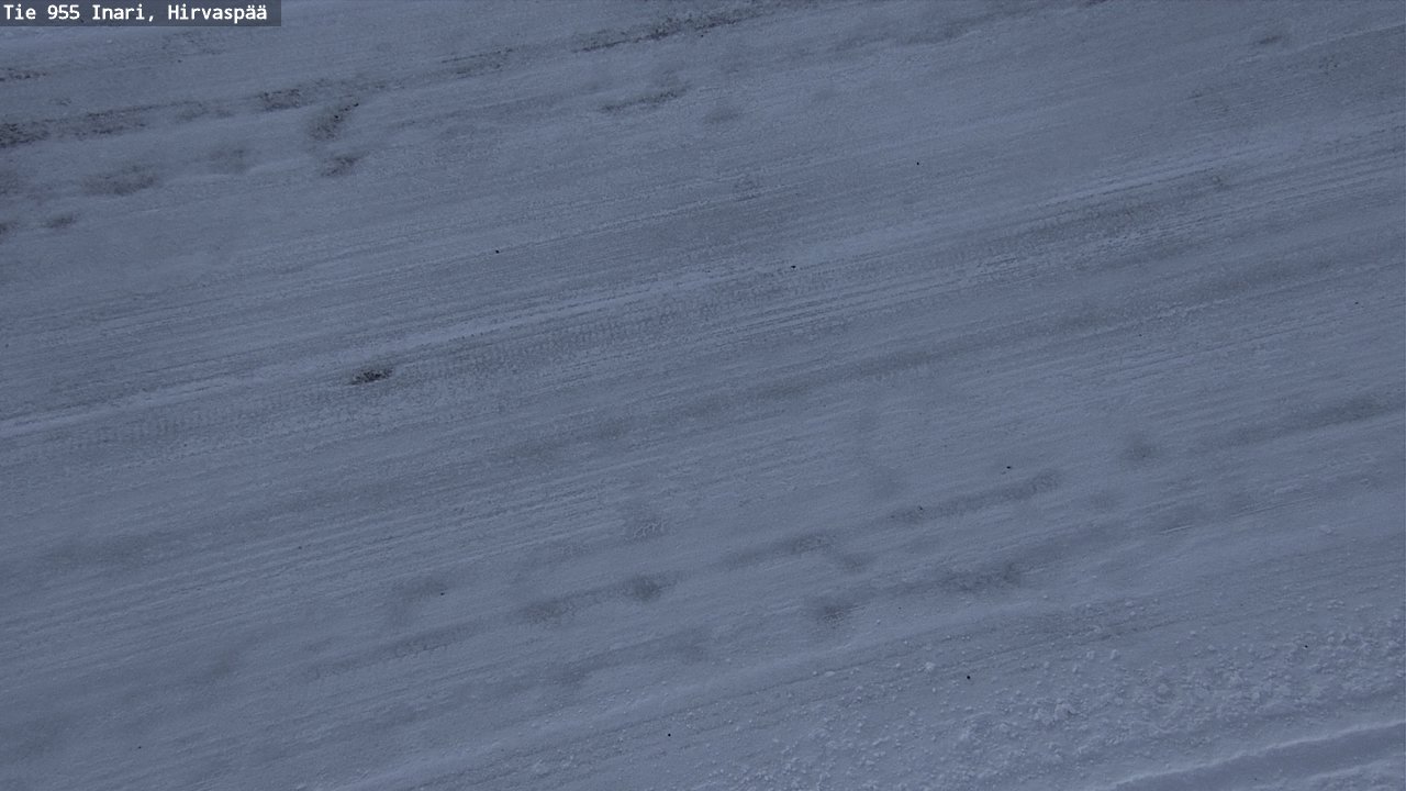 Kelikamerat Kuva Tie 955 Inari, Hirvaspää, Inari, Lappi