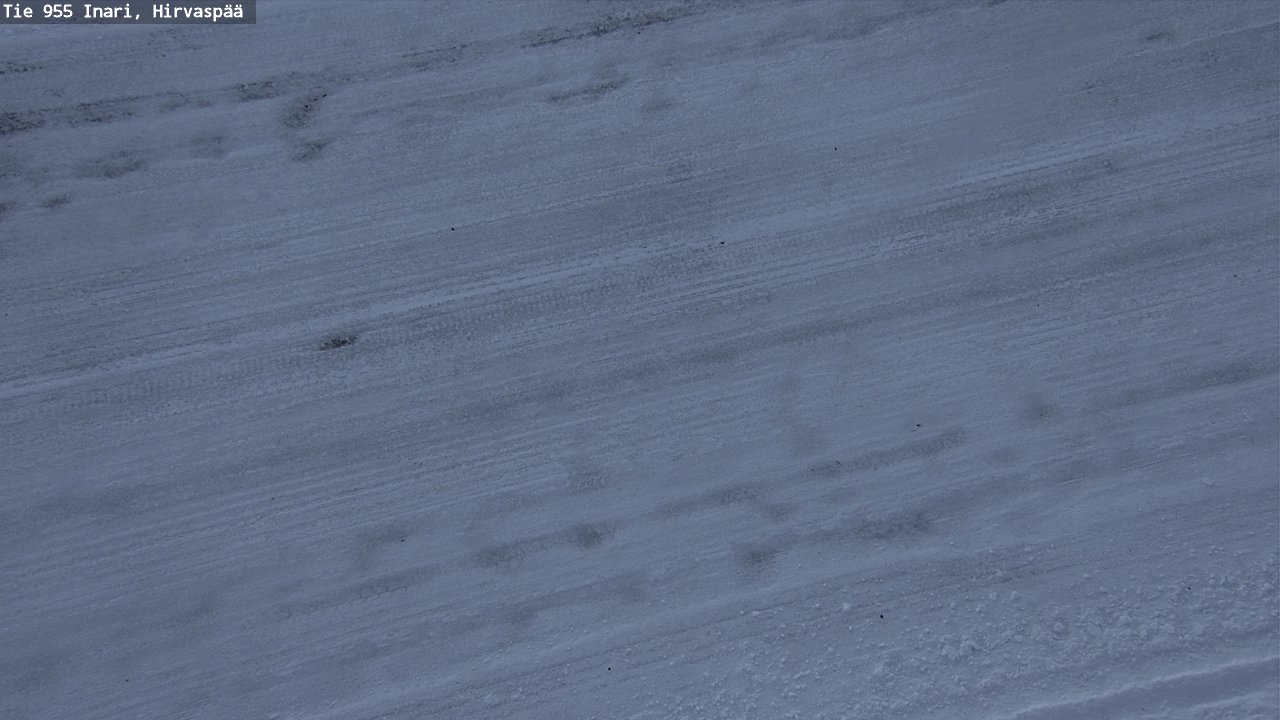 Kelikamerat Kuva Tie 955 Inari, Hirvaspää, Inari, Lappi