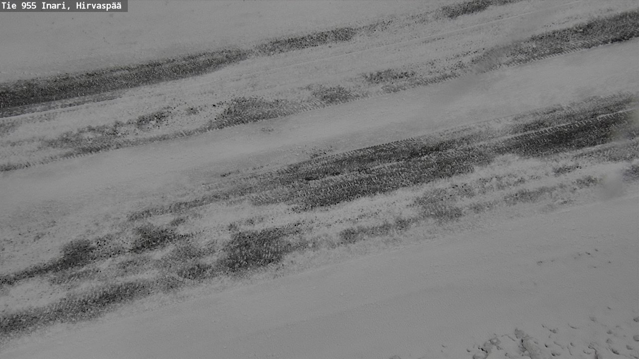 Weather Camera Image Väg 955 Enare, Hirvaspää, Inari, Lappi