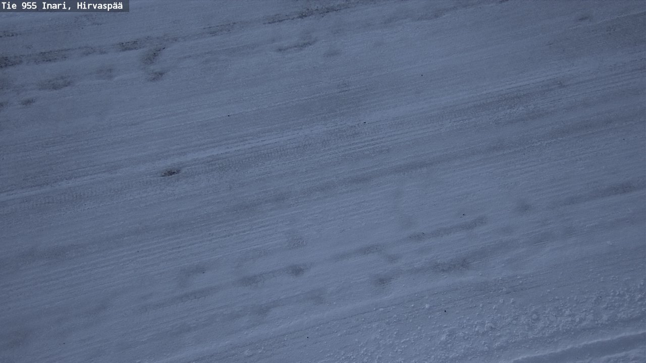 Kelikamerat Kuva Tie 955 Inari, Hirvaspää, Inari, Lappi