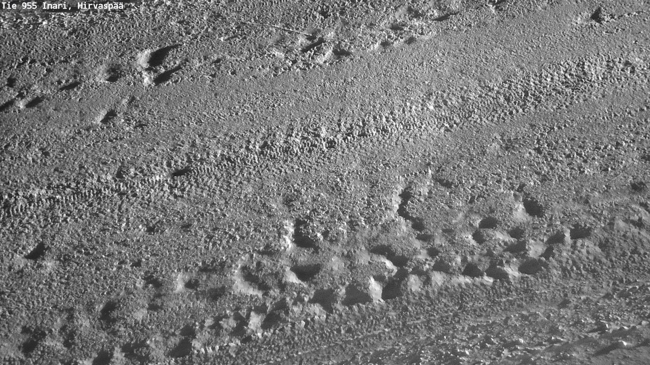 Kelikamerat Kuva Tie 955 Inari, Hirvaspää, Inari, Lappi