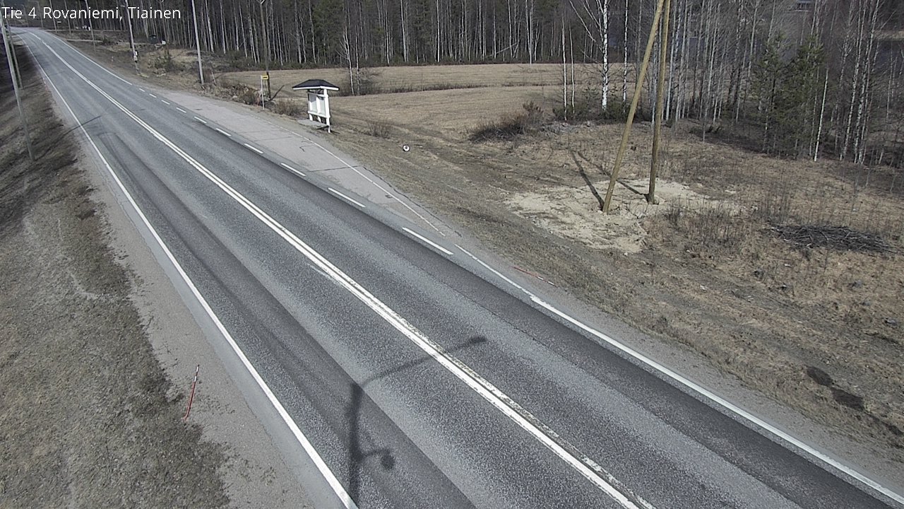 Kelikamerat Kuva Tie 4 Rovaniemi, Tiainen, Rovaniemi, Lappi