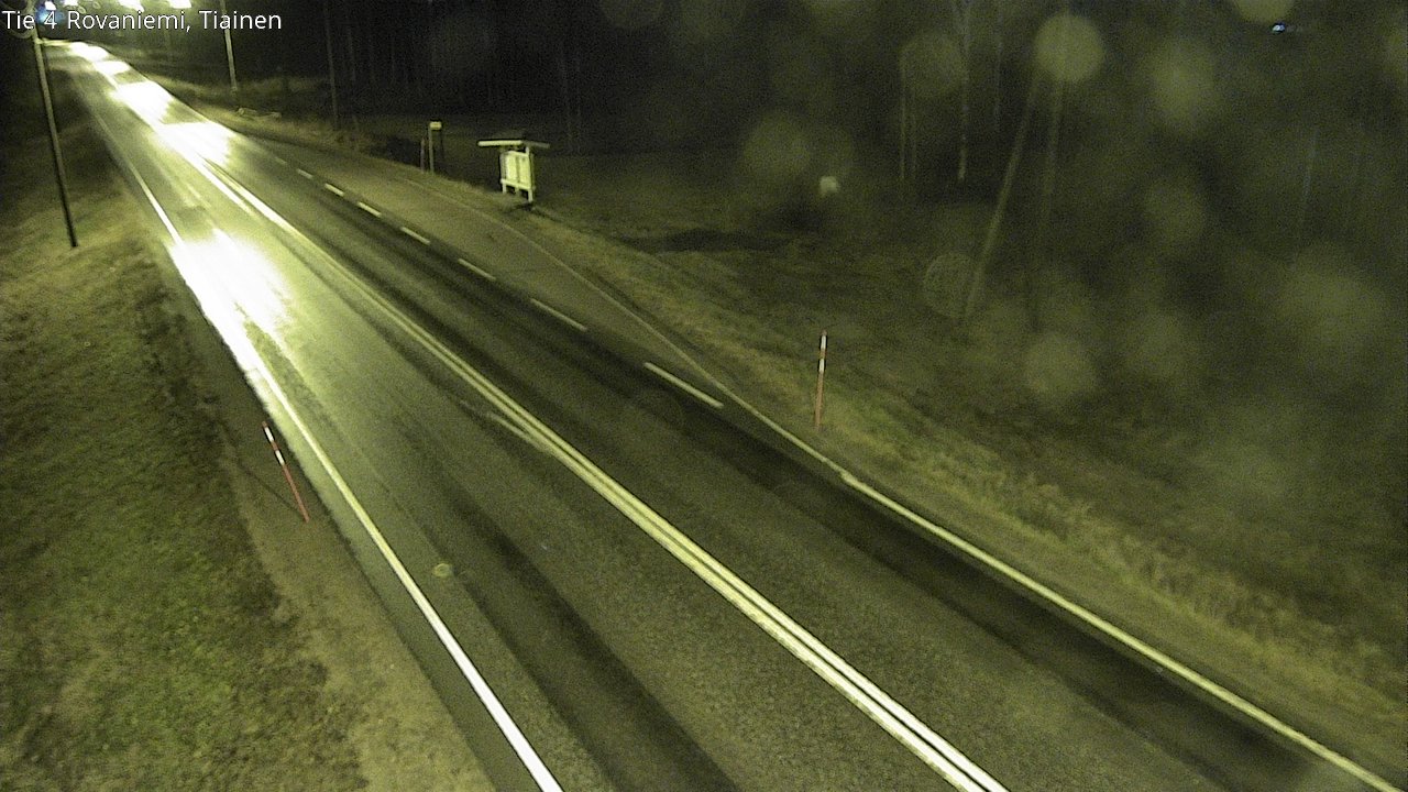 Kelikamerat Kuva Tie 4 Rovaniemi, Tiainen, Rovaniemi, Lappi