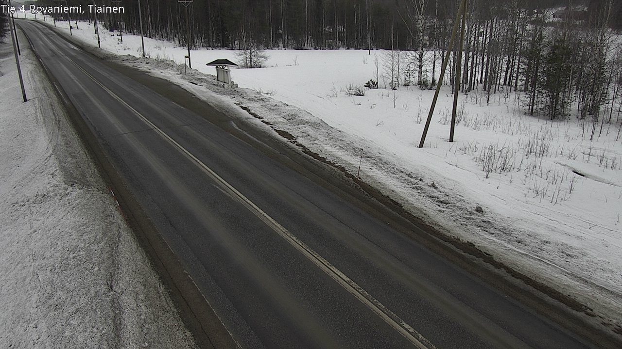 Kelikamerat Kuva Tie 4 Rovaniemi, Tiainen, Rovaniemi, Lappi