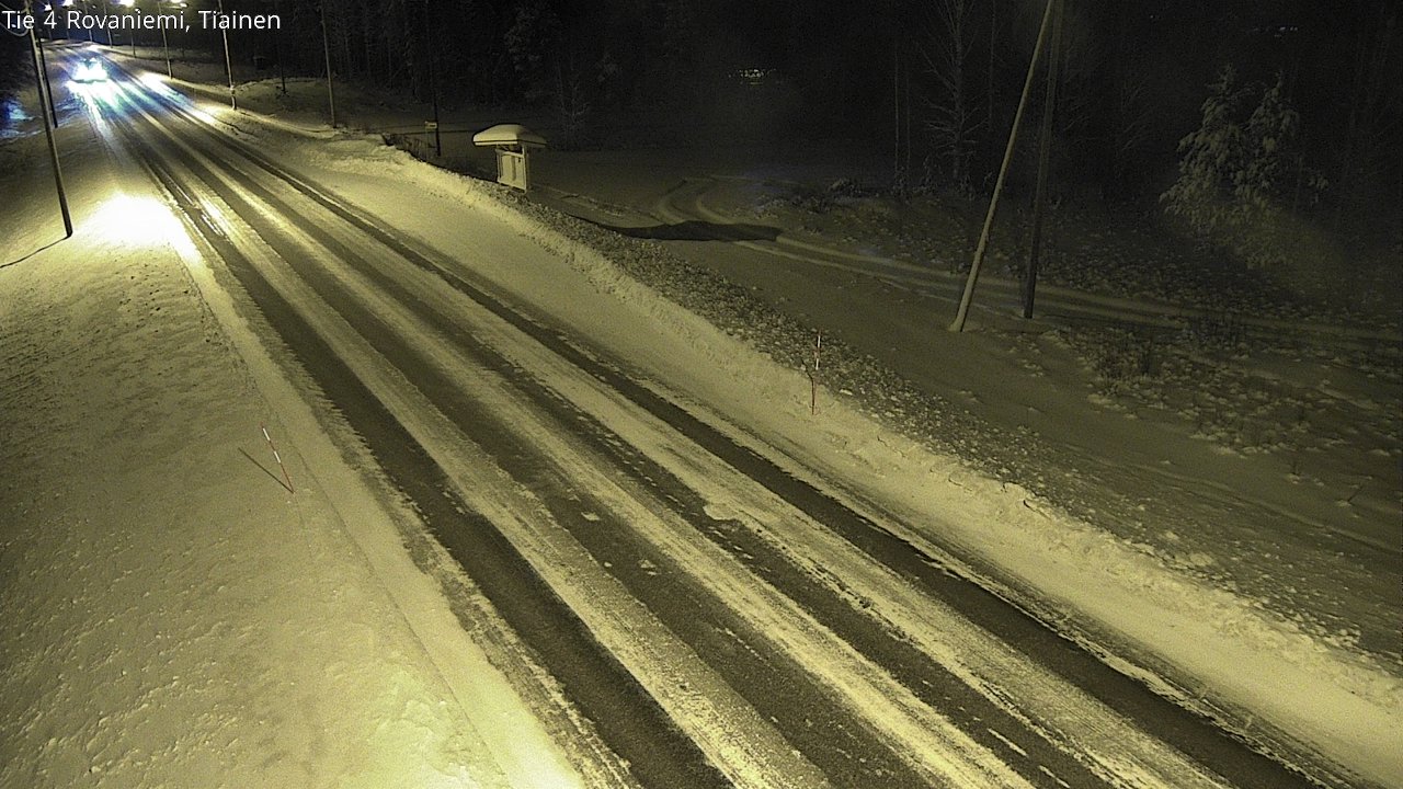 Kelikamerat Kuva Tie 4 Rovaniemi, Tiainen, Rovaniemi, Lappi