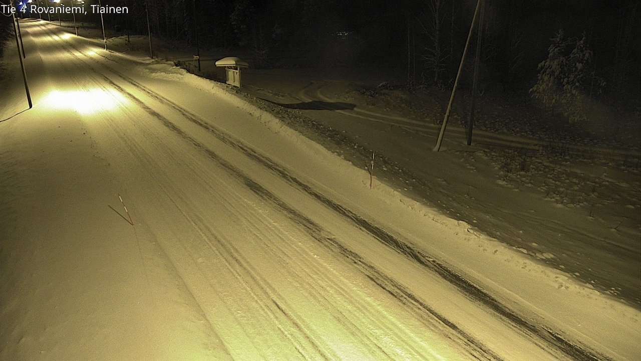 Kelikamerat Kuva Tie 4 Rovaniemi, Tiainen, Rovaniemi, Lappi