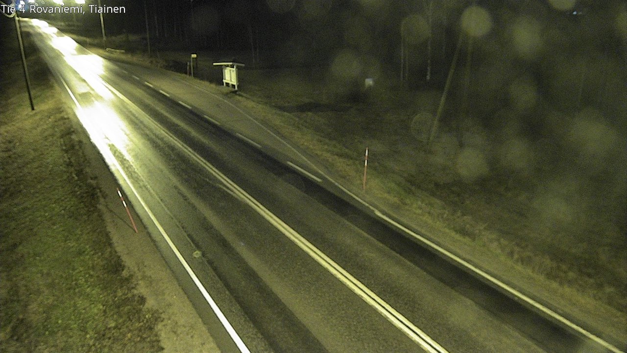 Kelikamerat Kuva Tie 4 Rovaniemi, Tiainen, Rovaniemi, Lappi