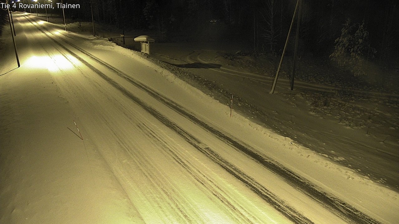 Kelikamerat Kuva Tie 4 Rovaniemi, Tiainen, Rovaniemi, Lappi