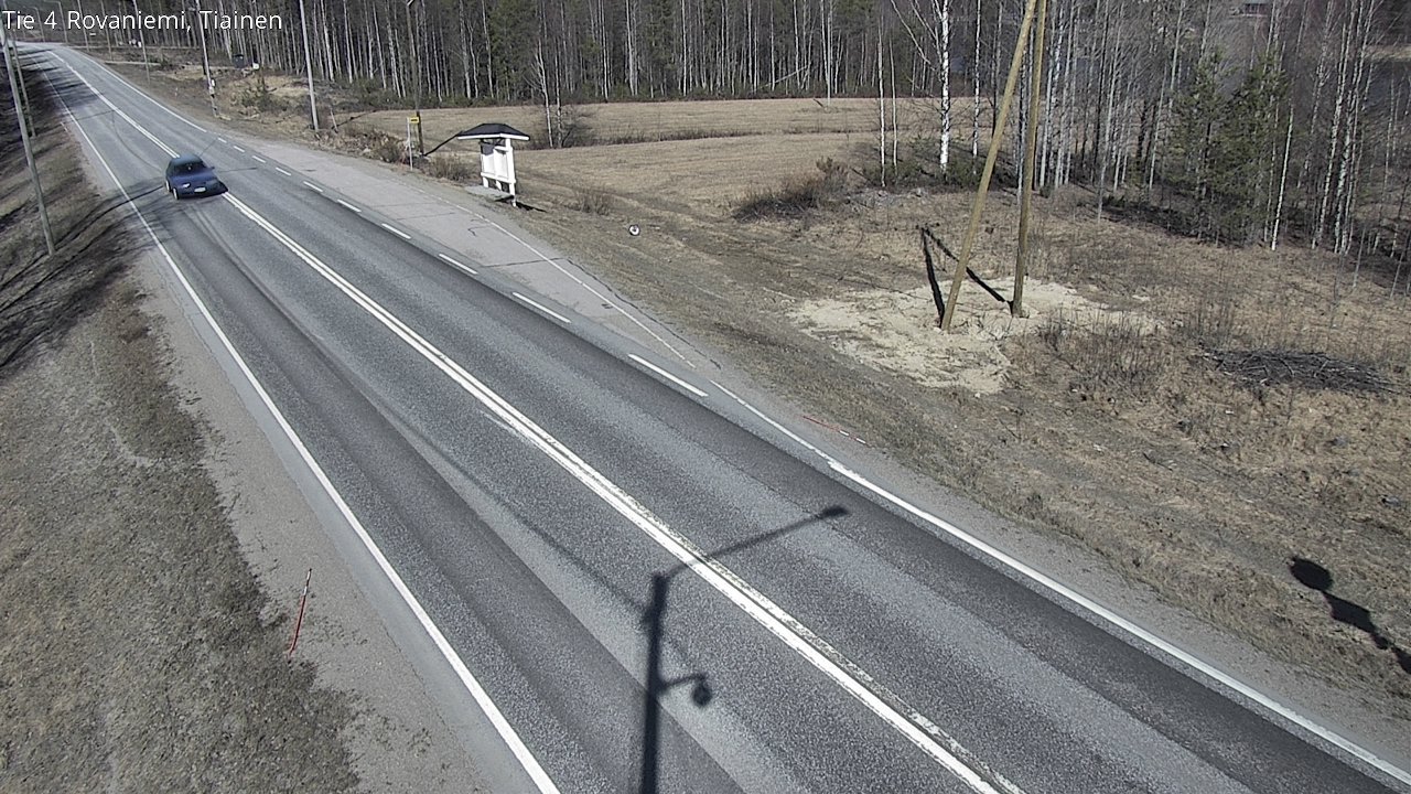 Kelikamerat Kuva Tie 4 Rovaniemi, Tiainen, Rovaniemi, Lappi