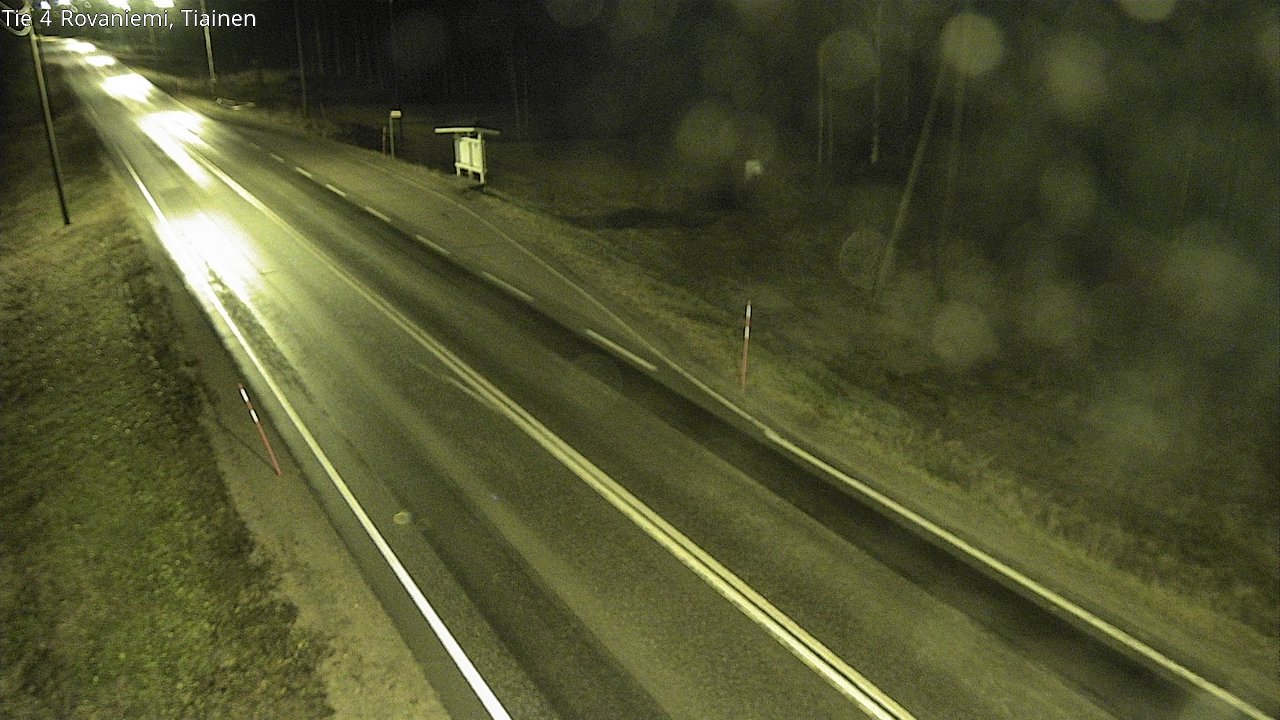 Kelikamerat Kuva Tie 4 Rovaniemi, Tiainen, Rovaniemi, Lappi