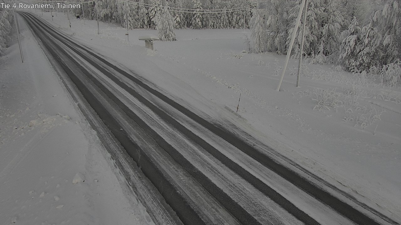 Kelikamerat Kuva Tie 4 Rovaniemi, Tiainen, Rovaniemi, Lappi