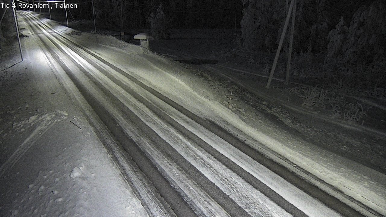 Kelikamerat Kuva Tie 4 Rovaniemi, Tiainen, Rovaniemi, Lappi