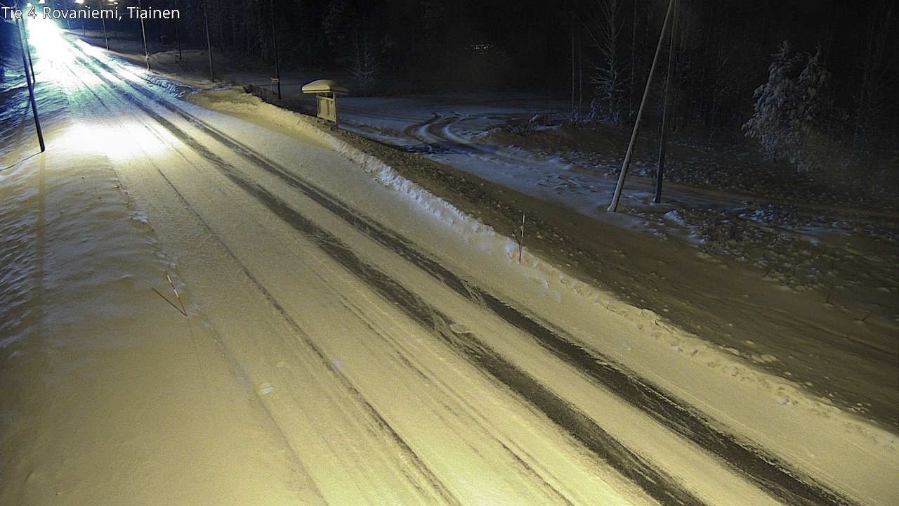 Kelikamerat Kuva Tie 4 Rovaniemi, Tiainen, Rovaniemi, Lappi