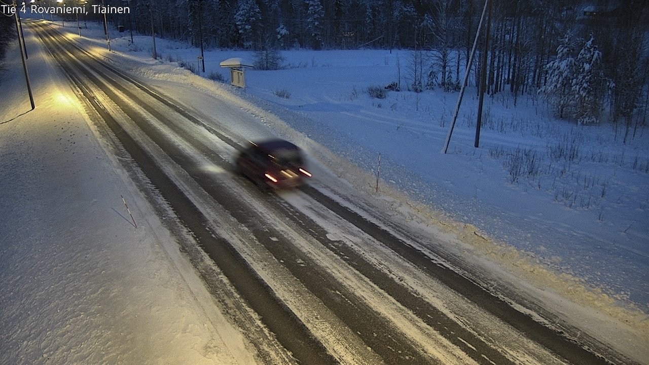 Kelikamerat Kuva Tie 4 Rovaniemi, Tiainen, Rovaniemi, Lappi