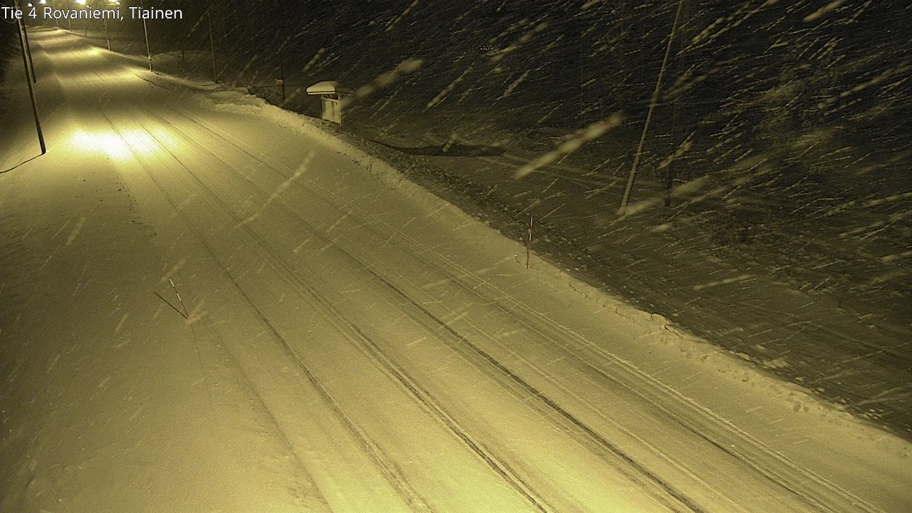 Kelikamerat Kuva Tie 4 Rovaniemi, Tiainen, Rovaniemi, Lappi