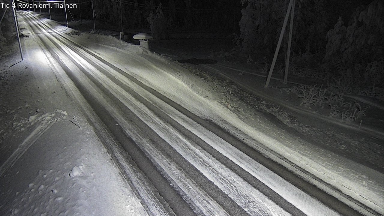 Kelikamerat Kuva Tie 4 Rovaniemi, Tiainen, Rovaniemi, Lappi