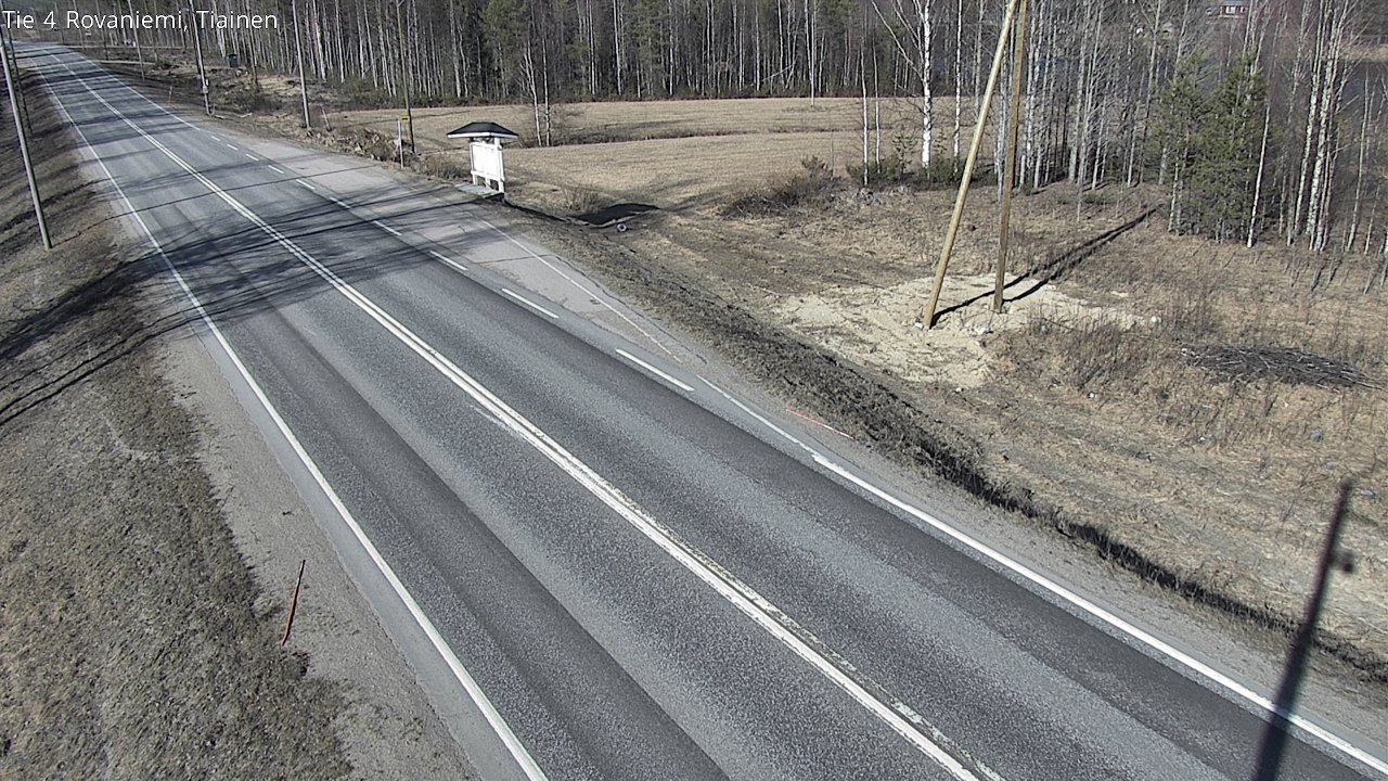 Kelikamerat Kuva Tie 4 Rovaniemi, Tiainen, Rovaniemi, Lappi