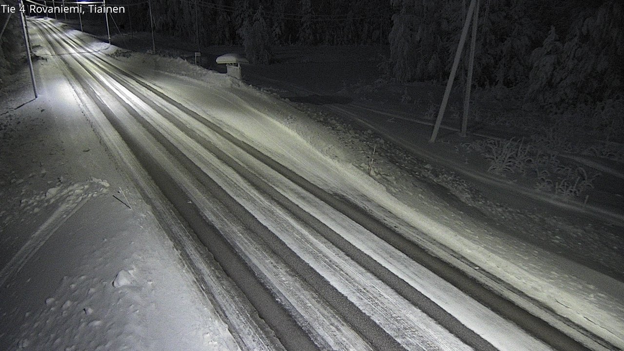 Kelikamerat Kuva Tie 4 Rovaniemi, Tiainen, Rovaniemi, Lappi