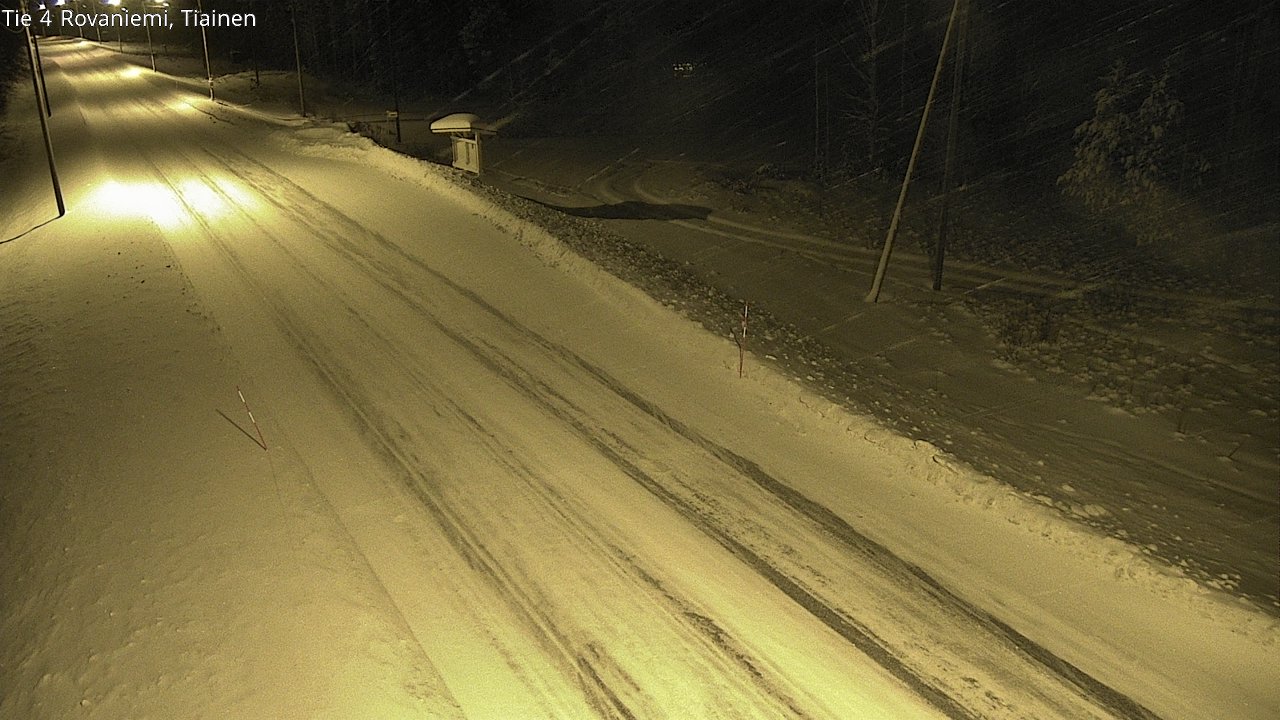 Kelikamerat Kuva Tie 4 Rovaniemi, Tiainen, Rovaniemi, Lappi