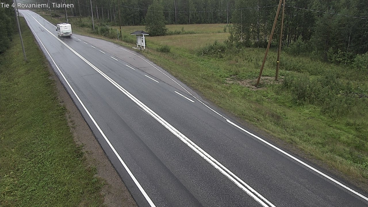 Kelikamerat Kuva Tie 4 Rovaniemi, Tiainen, Rovaniemi, Lappi