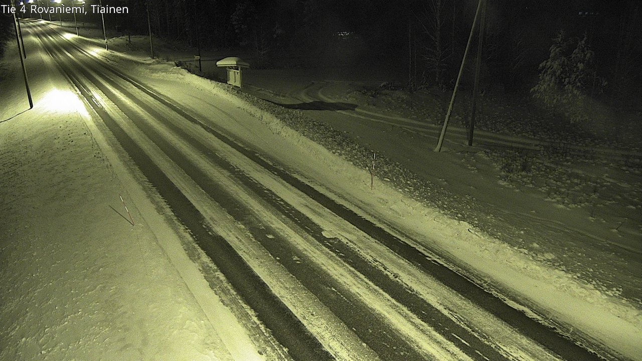 Kelikamerat Kuva Tie 4 Rovaniemi, Tiainen, Rovaniemi, Lappi