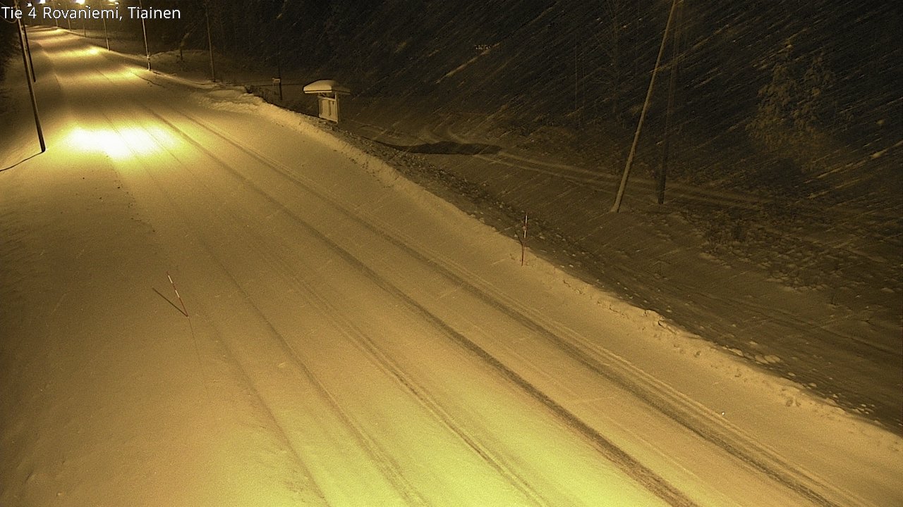 Kelikamerat Kuva Tie 4 Rovaniemi, Tiainen, Rovaniemi, Lappi