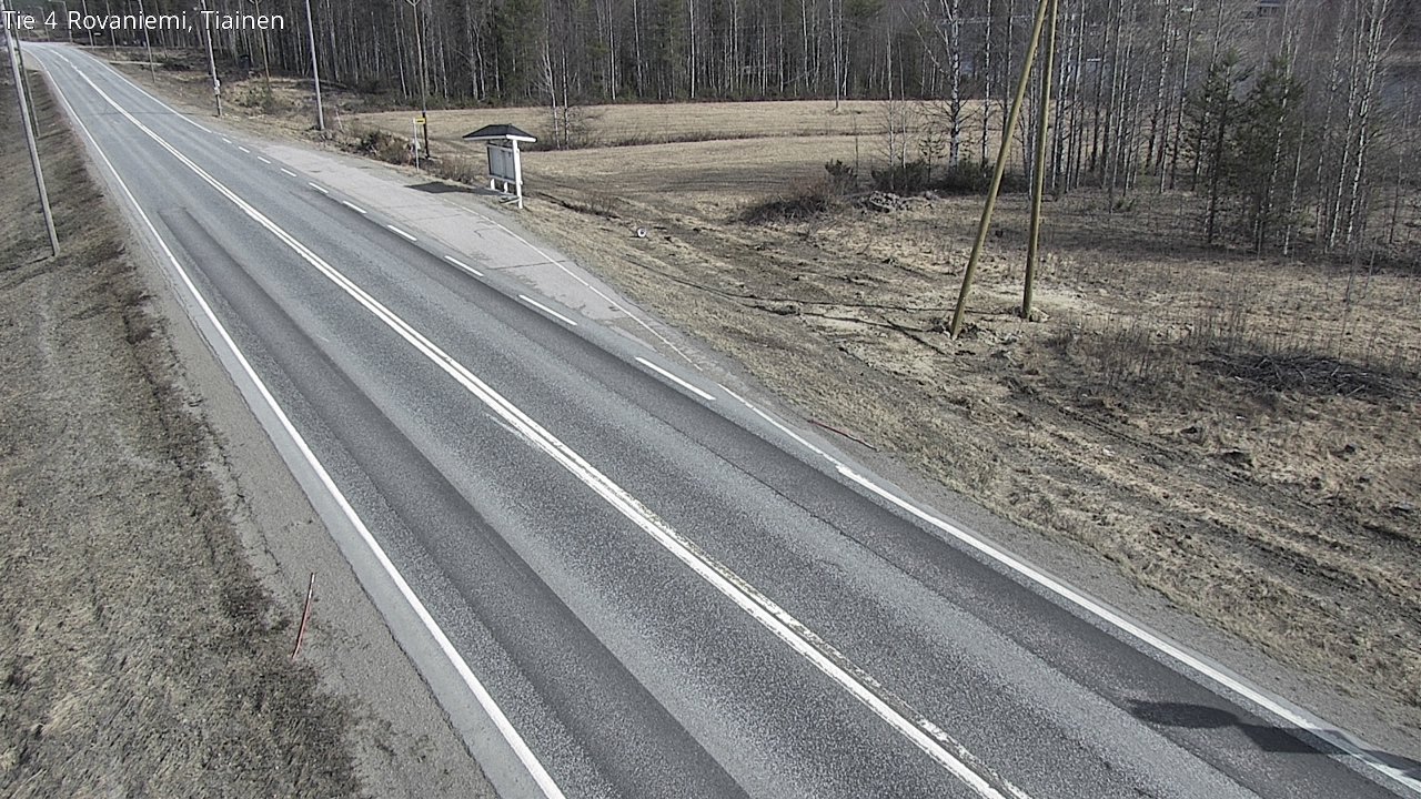 Kelikamerat Kuva Tie 4 Rovaniemi, Tiainen, Rovaniemi, Lappi
