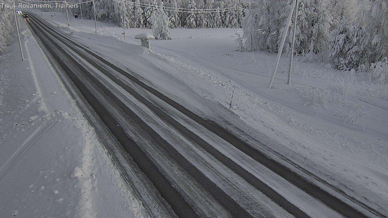 Kelikamerat Kuva Tie 4 Rovaniemi, Tiainen, Rovaniemi, Lappi